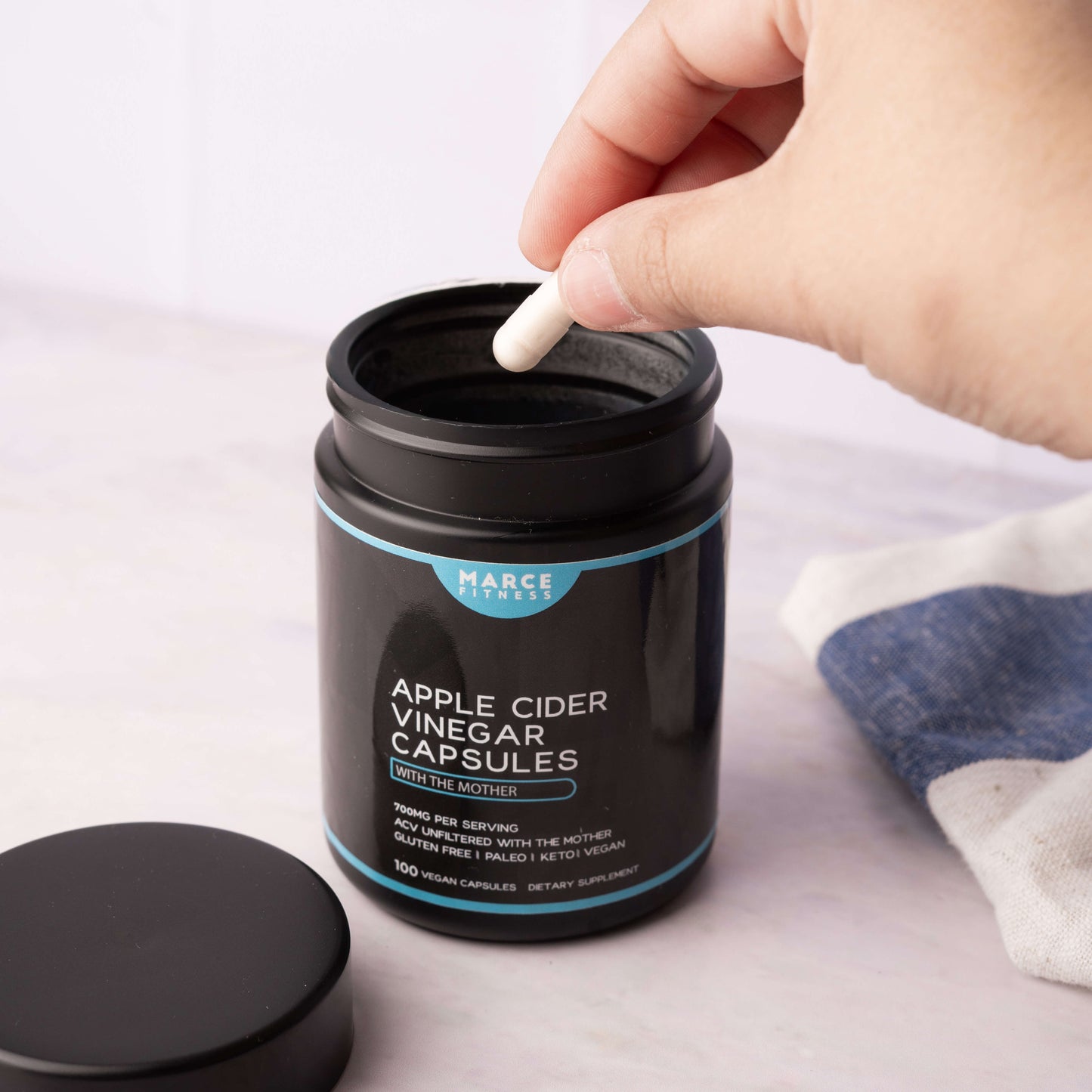 Apple Cider Vinegar Capsules With Mother (100 untis)