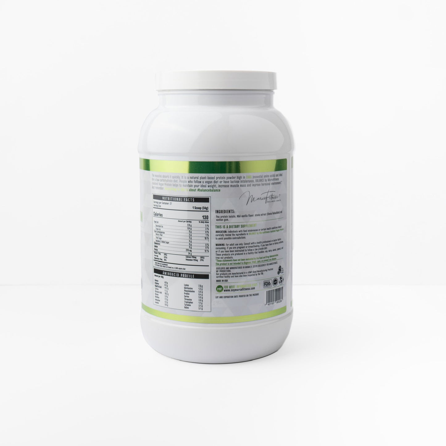 Proteína vegana aislada Balance