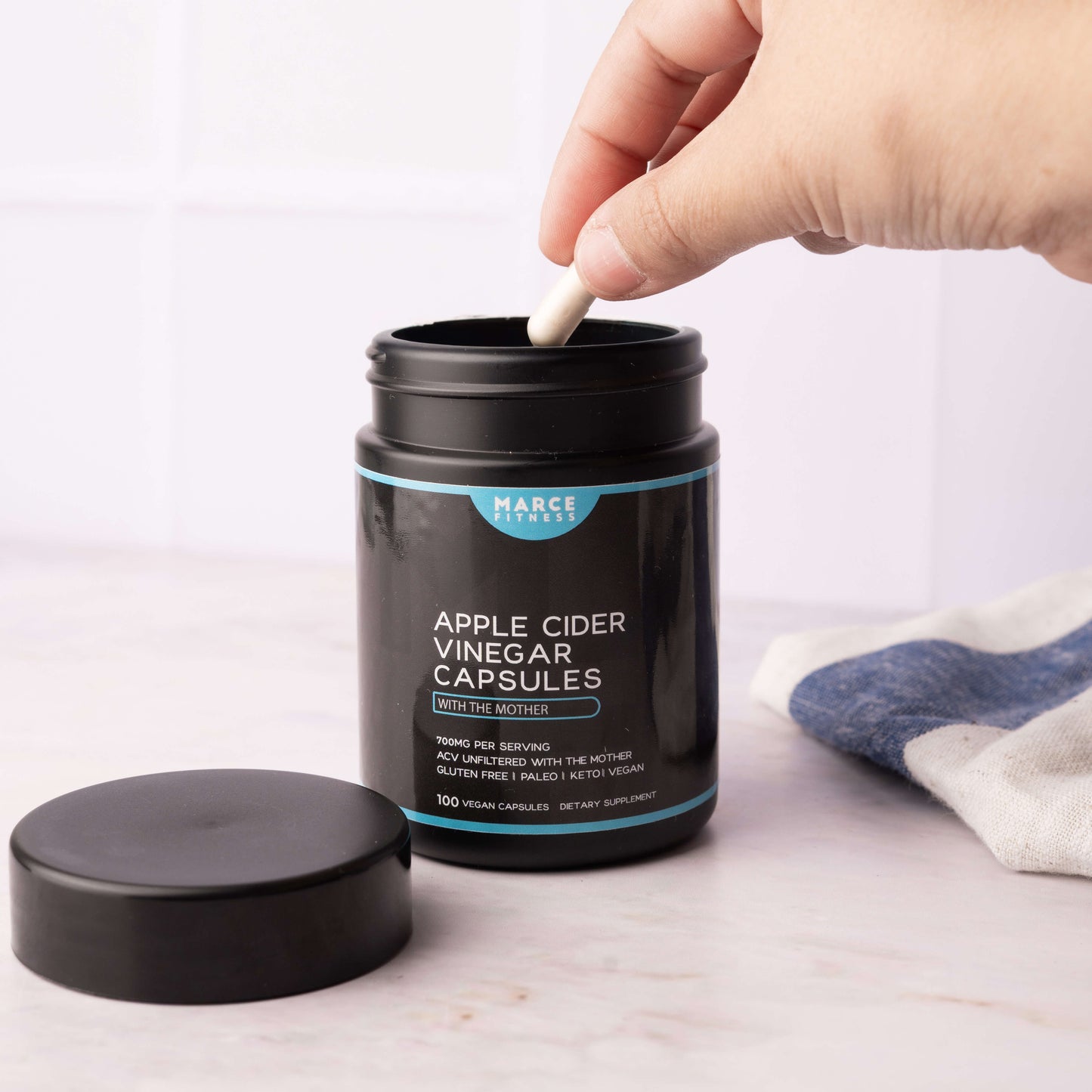 Apple Cider Vinegar Capsules With Mother (100 untis)