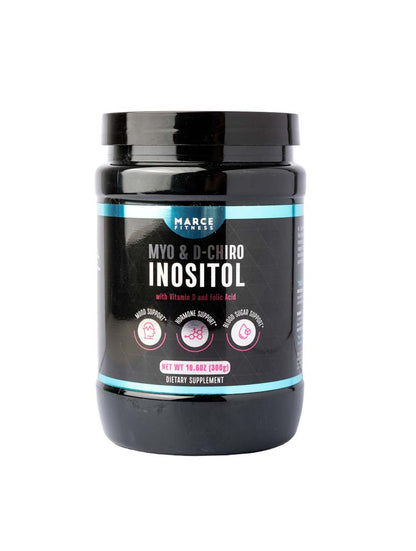 Polvo Myo Inositol + D Chiro Inositol Relación 40:1 + 5-MTHF 300gr