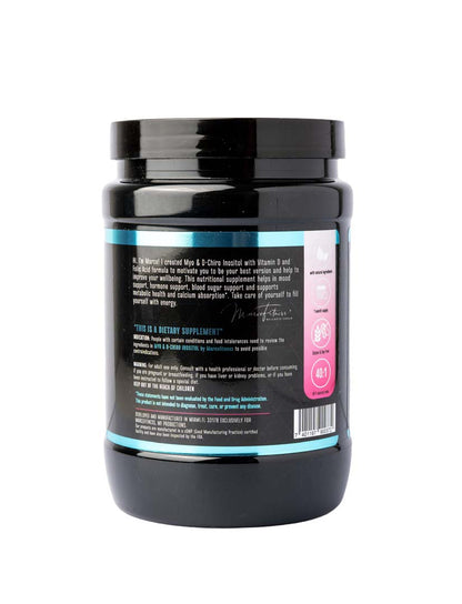 Polvo Myo Inositol + D Chiro Inositol Relación 40:1 + 5-MTHF 300gr