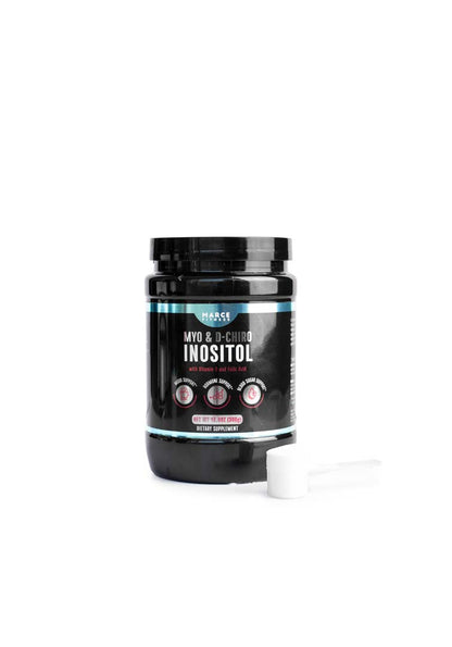 Polvo Myo Inositol + D Chiro Inositol Relación 40:1 + 5-MTHF 300gr