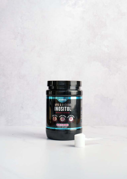 Polvo Myo Inositol + D Chiro Inositol Relación 40:1 + 5-MTHF 300gr
